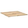 vidaXL Table Top Natural Wood Solid Acacia wood 31.5x31.5 in Durable