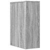 vidaXL Narrow Bathroom Cupboard Grey Sonoma Engineered wood Slim