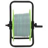 vidaXL Free Standing Green Hose Reel for 147.6 ' 1/2" Hose Steel