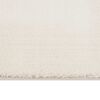 vidaXL Shaggy Rug Cream white 100% Polyester 94.5 x 133.9 in Shaggy Rug