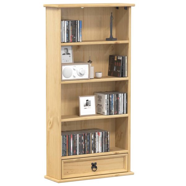 vidaXL CD Cabinet Honey