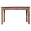 vidaXL Console Table Varied wood tones Solid mahogany wood Medium