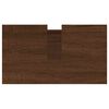 vidaXL Bathroom Cabinet Brown Oak Engineered wood Bathroom Cabinet