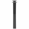 vidaXL Dining Table Leg Set of 2 Anthracite Powder-coated Steel