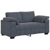 vidaXL Sofa Set Dark Grey Velvet (100% polyester), wood, metal Large