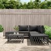 vidaXL Garden Lounge Set Anthracite