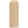 vidaXL Sideboard Sonoma oak Engineered wood, Glass Large Sideboard