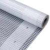 vidaXL Leno Tarpaulins 2 pcs 2.84 oz/ft² 13.1x13.1' White (2x45561)