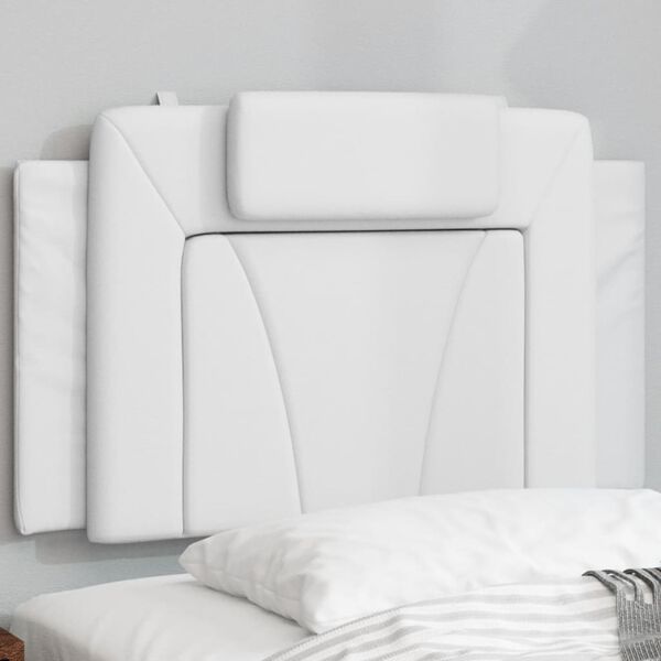 vidaXL Headboard Cushion White