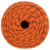 vidaXL Boat Rope Orange 0.31 " 164.0 ' Polypropylene