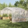 vidaXL Plant Cover Transparent Polyethylene 9.8 x 26.2 ft
