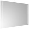 vidaXL LED Bathroom Mirror 19.7"x27.6"