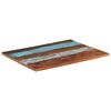 vidaXL Table Top Multicolor Solid reclaimed wood 27.6 x 35.4 in Durable