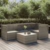 vidaXL Garden Lounge Set Grey