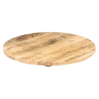 vidaXL Table Top Ø23.6"x(1"-1.1") Solid Mango Wood