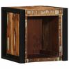 vidaXL Bedside Cabinet Set of 2 Mixed Colors Solid reclaimed wood Small
