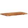 vidaXL Bathroom Vanity Top Solid Acacia Wood 39.4"x20.5"x1.5"