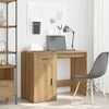 vidaXL Desk Artisan oak Engineered wood Medium Artisan Oak Desk