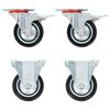 vidaXL Casters 4 pcs 2.95 "