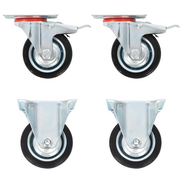 vidaXL Casters 4 pcs 2.95 "