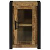 vidaXL Bathroom Cabinet Brown 15.7" x 11.8" x 23.6" Solid Mango wood