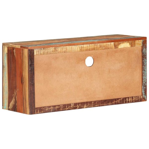 vidaXL TV Stands 2 pcs 34.6"x11.8"x15.7" Solid Wood Reclaimed