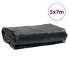 vidaXL Tarpaulin Anthracite 16.4x23.0' 7.11 oz/ft&sup2;