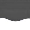 vidaXL Replacement Awning Fabric Anthracite 100% Polyester with PU coating