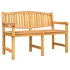 vidaXL Garden Dining Set Natural Teak Solid Teak Wood Large Stackable