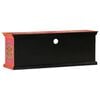 vidaXL TV Cabinet Pink Solid Mango Wood Large TV Cabinet Rectangular