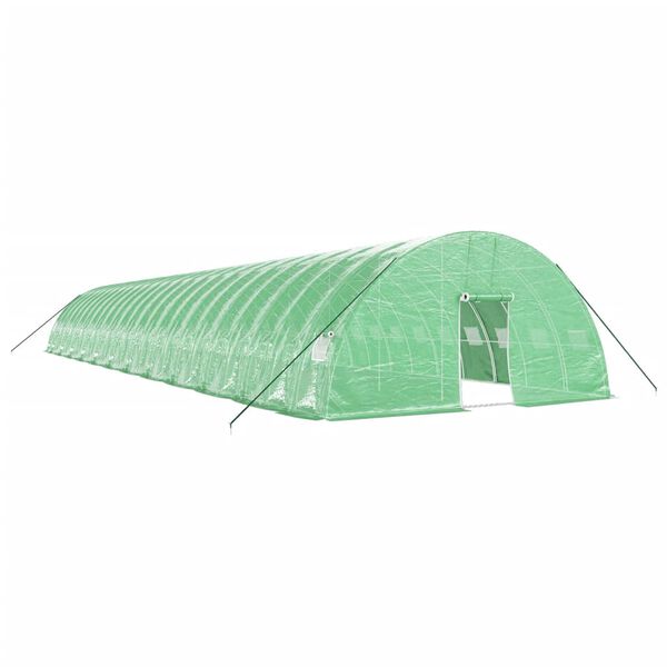 vidaXL Greenhouse Green Polyethylene (PE) Large UV-resistant materials