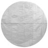 vidaXL Pool Cover Grey Thick PE film with air chambers 20.8 ft in diameter