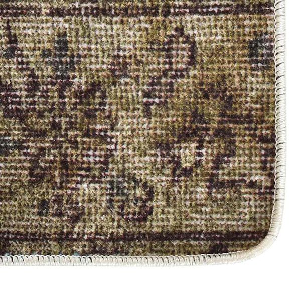 vidaXL Rug Multicolor 100% Polyester 47.2 x 70.9 in Rug Rectangular