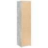 vidaXL Highboard Concrete Gray Engineered wood 72.8 in Tall Highboard