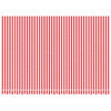 vidaXL Replacement Awning Fabric Red and White