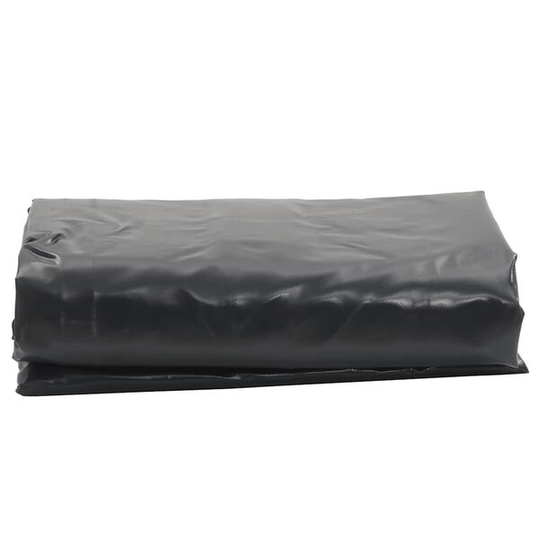 vidaXL Tarpaulin Black 3.3x8.2' 7.11 oz/ft&sup2;