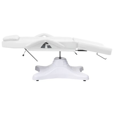 vidaXL Massage Table White 70.9"x24.4"x(34.1"-46.5")