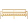 vidaXL Day Bed Pine Solid pinewood 35.4x78.7 in