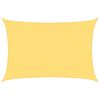 vidaXL Sunshade Sail 1.75 oz/ft² Beige 13.1x16.4' HDPE