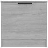 vidaXL Bedside Cabinet Set of 2 Gray Sonoma Engineered wood 15.7 in