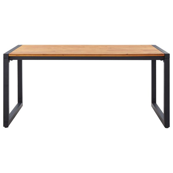 vidaXL 5 Piece Patio Dining Set Brown