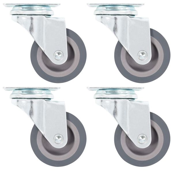 vidaXL Swivel Casters 4 pcs 1.97 "