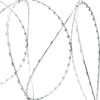 vidaXL Razor Concertina Wire Galvanized Steel 1640.4'