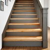 vidaXL Stair Tread Set of 8 Light brown Solid oak wood 39.4x11.8 in