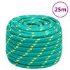 vidaXL Boat Rope Green 0.79 " 82.0 ' Polypropylene