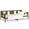 vidaXL Day Bed Honey Brown Solid Pine Wood