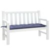 vidaXL Garden Bench Cushion Navy blue Oxford fabric (100% polyester)