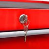 Red Workshop Tool Trolley 5 Drawers
