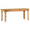 vidaXL Bench 43.3"x13.8"x17.7" Solid Reclaimed Wood