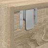 vidaXL TV Cabinet Sonoma oak Engineered wood 39.4 in TV Cabinet